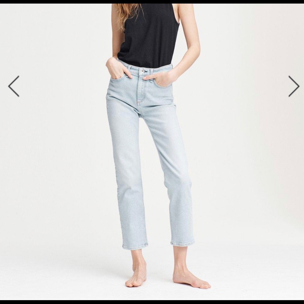 Rag & bone Nina High-Rise Ankle Cigarette
